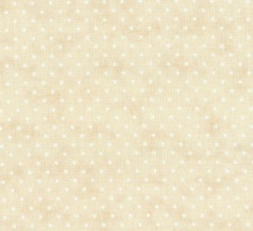 Essential Dots Beige puuvillakangas