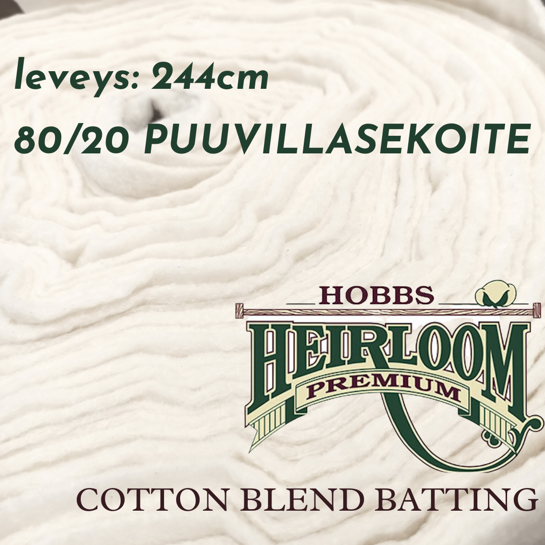Hobbs Heirloom Premium Cotton Blend 80/20 puuvillasekoitevanu 244cm