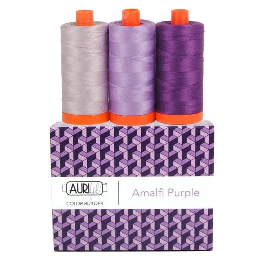 Aurifil Color Builder 50wt Amalfi Purple ompelulankapaketti