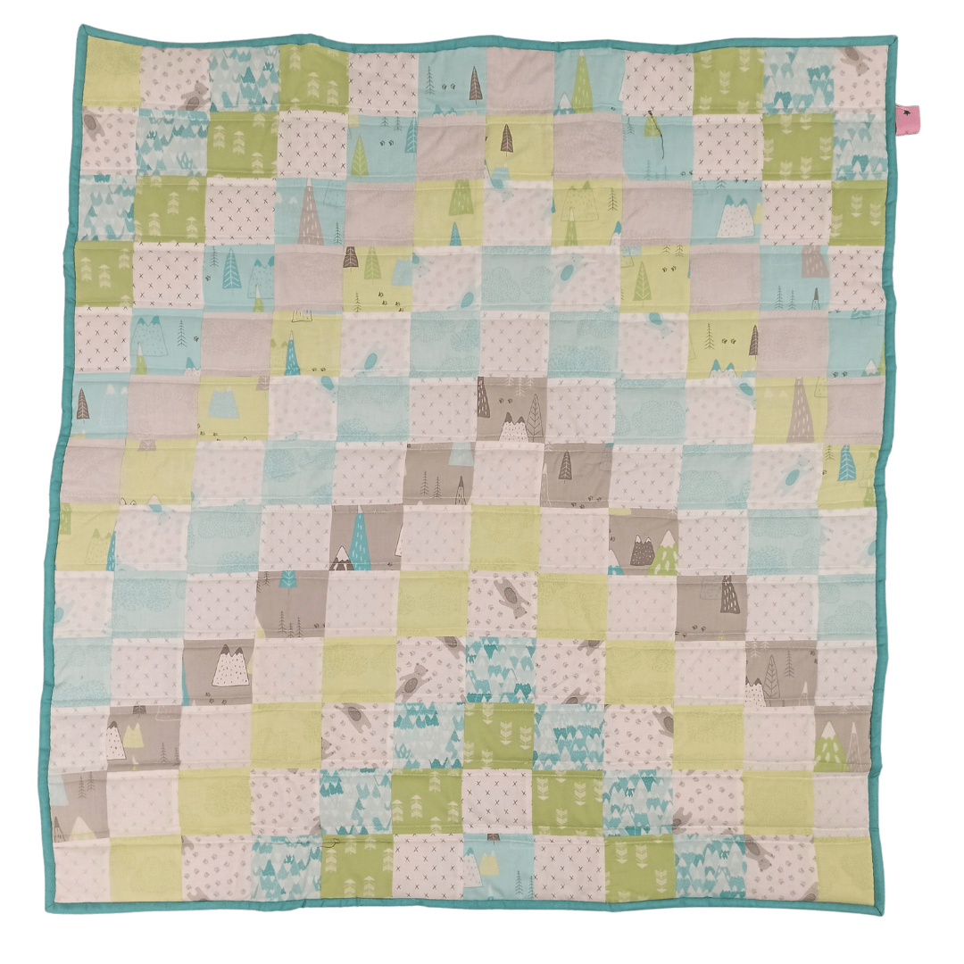 Tilkkupeitto vauvalle: "Up"