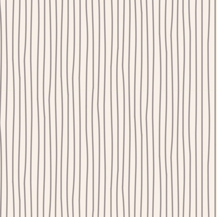 Tilda Classic Basics - 130033 Pen Stripe Grey puuvillakangas