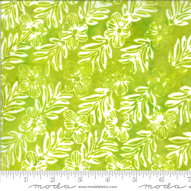 Confection Batiks 273101-17 Lime batiikki puuvillakangas