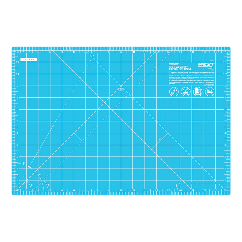 Olfa Cutting Board A3 30x45cm (cm-in) aqua