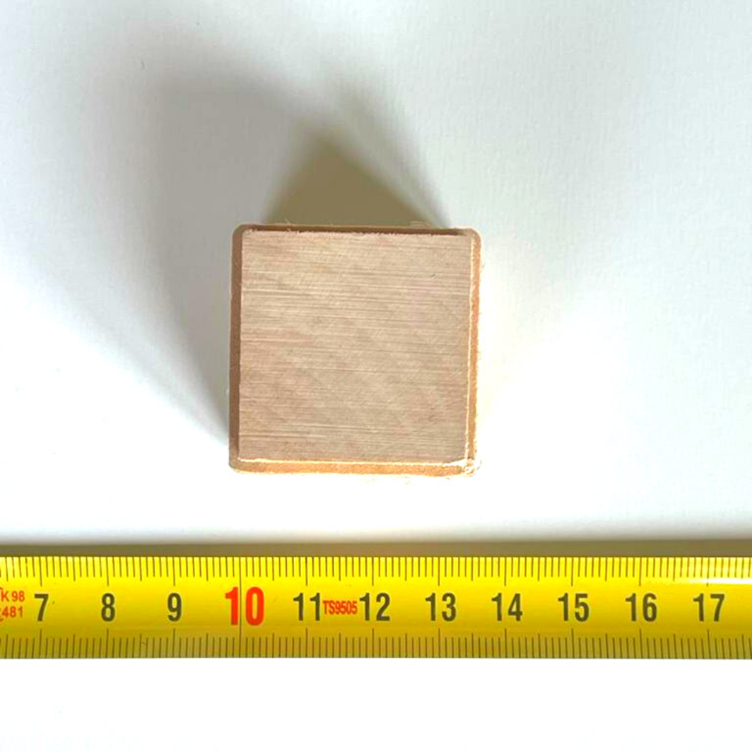 Wooden embossing stamp - Square 1241