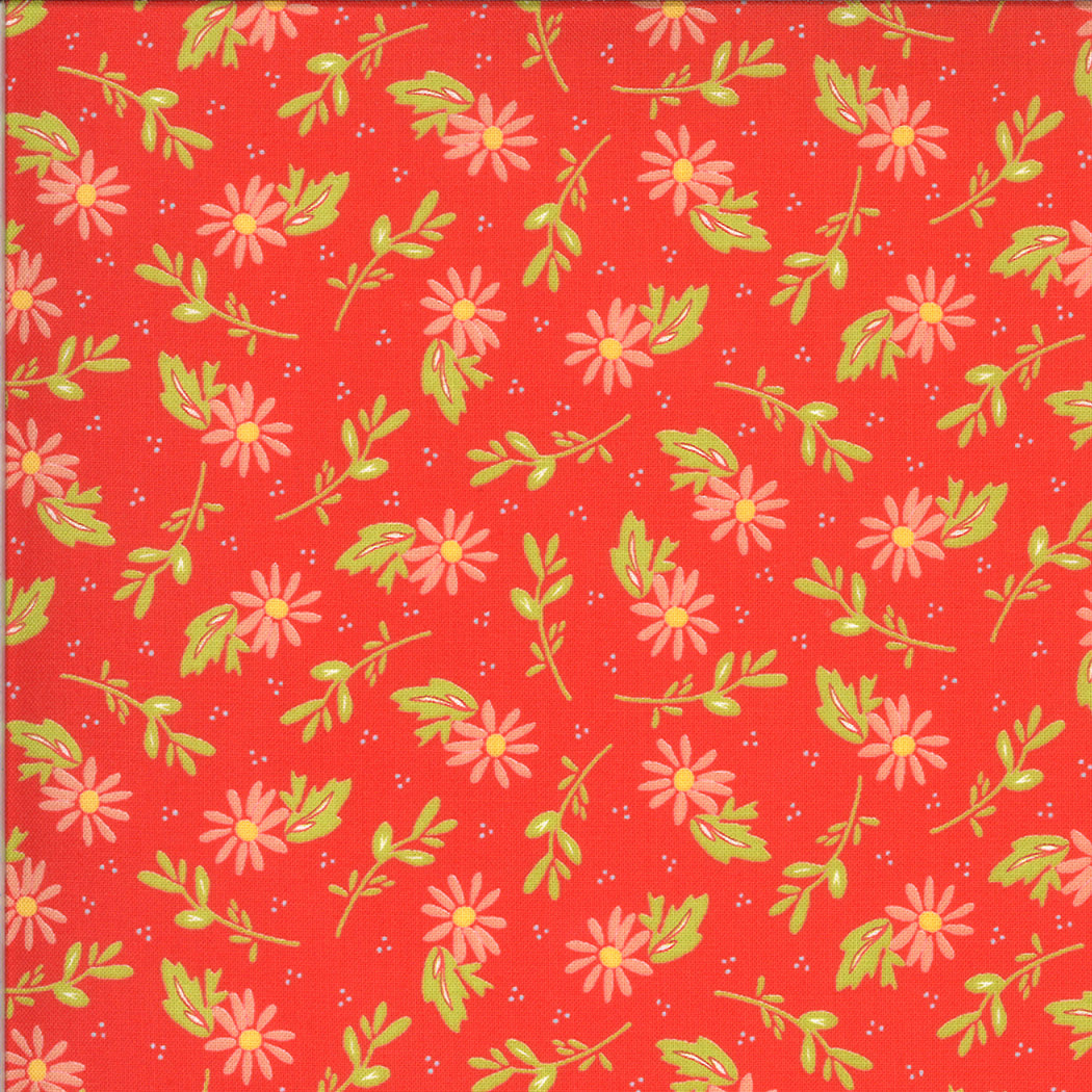 Sherri&Chelsi - Happy Days Dainty Geranium 37601 14 puuvillakangas
