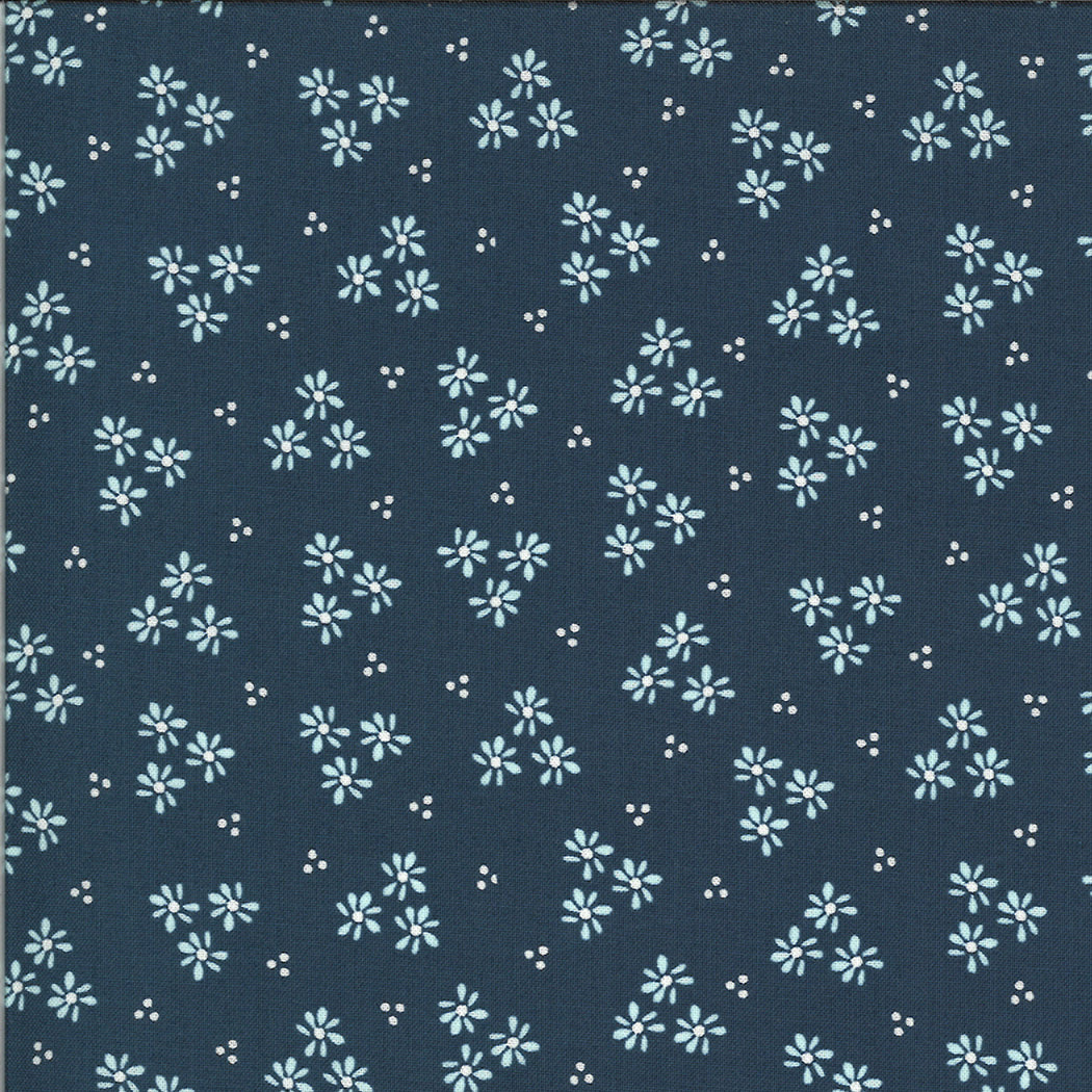 Sherri&Chelsi - Happy Days Fressia Navy 37603 21 puuvillakangas