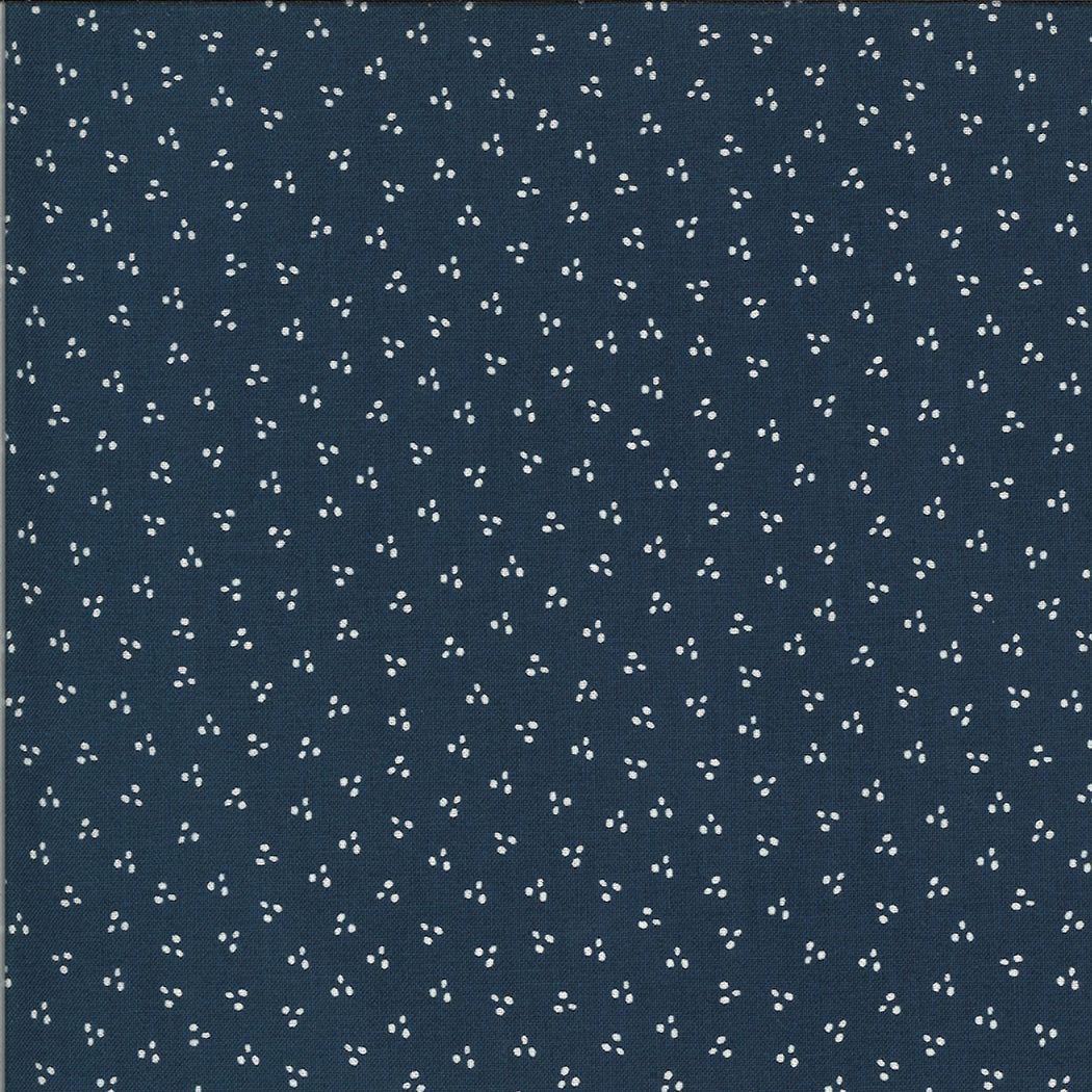 Sherri&Chelsi - Happy Days Spring Dots Navy 37605 22 puuvillakangas