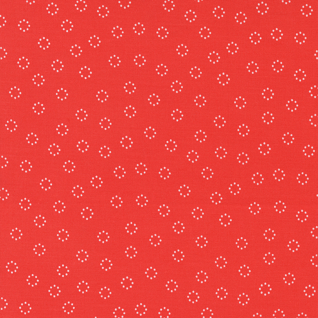 Sherri&Chelsi - Simply Delightful - Geranium Daisy Dot 37644-26 cotton fabric