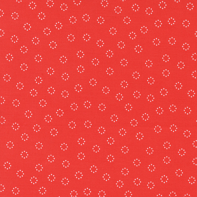Sherri&Chelsi - Simply Delightful - Geranium Daisy Dot 37644-26 cotton fabric