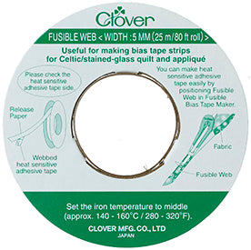 Clover Fusible Web liimanauha 5mm 4041