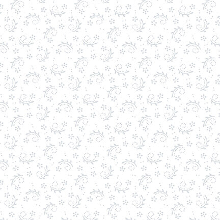 Quilters Flour IV 407-01W Daisy and Vines puuvillakangas