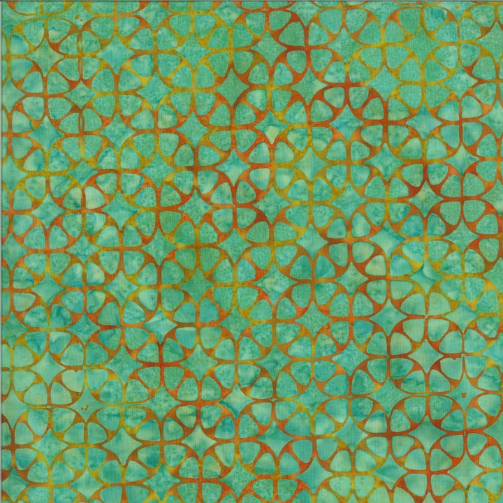 Malibu Batiks 4357-21 Citrus Breeze batiikki puuvillakangas