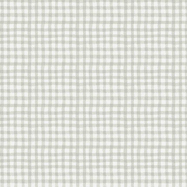 Dawn Rosengren, Little Ones - Check - Gray 456-90 puuvillakangas