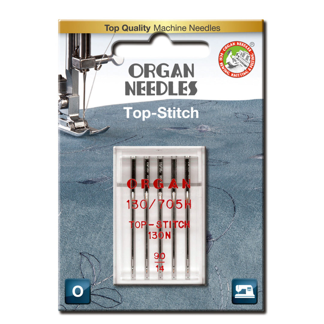 Organ TopStitch ompelukoneneula #90 5 kpl