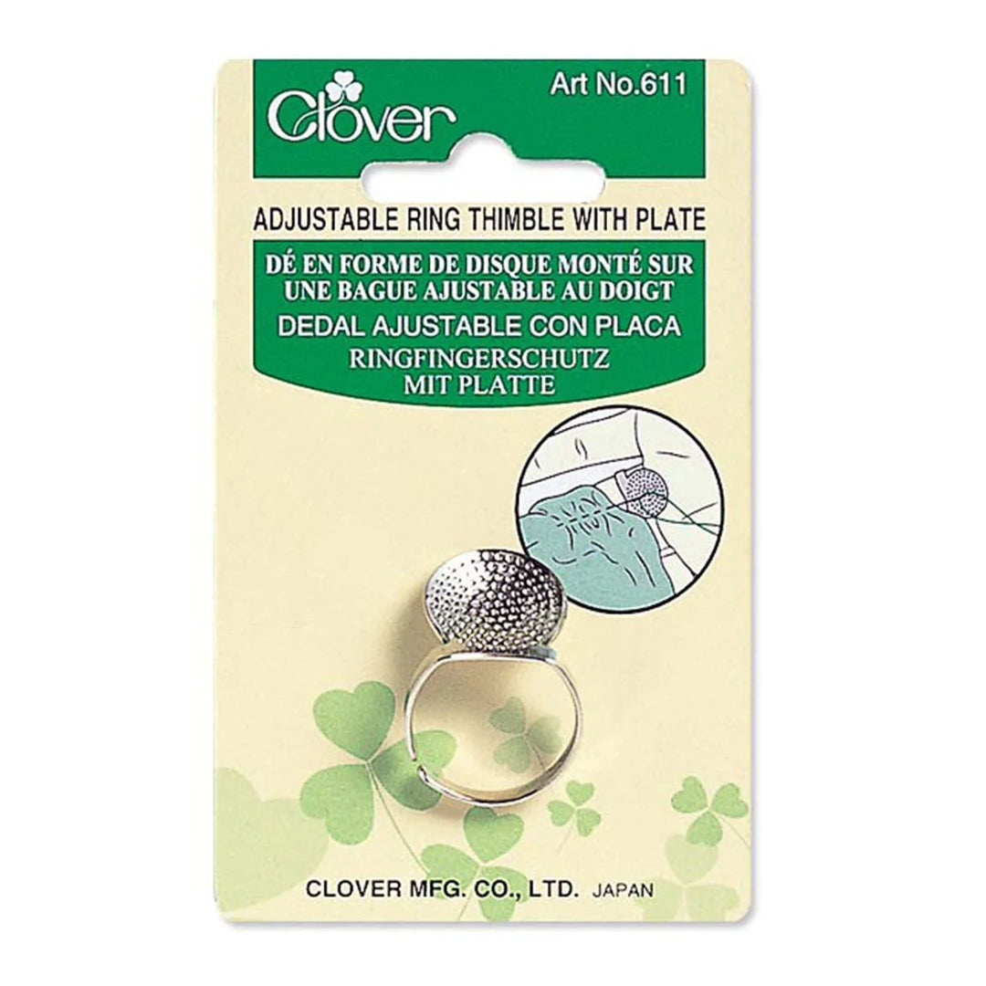 Clover Metallisormustin painolevyllä 611