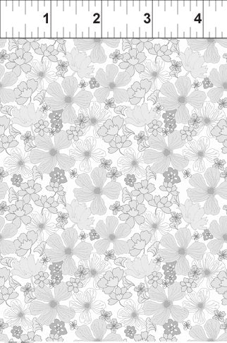 Gray Sky Studio, Garden Delights 6GSE-7 puuvillakangas