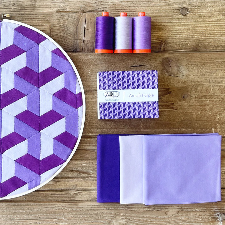 Aurifil Color Builder 50wt Amalfi Purple ompelulankapaketti