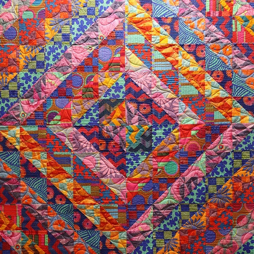 Artisan Big Diamond tilkkutyöohje, Kaffe Fassett ILMAINEN