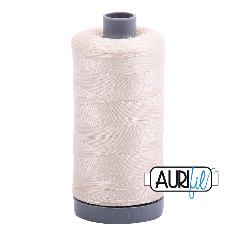 Aurifil 28wt 2000 Light Sand 100% puuvilla -ompelulanka