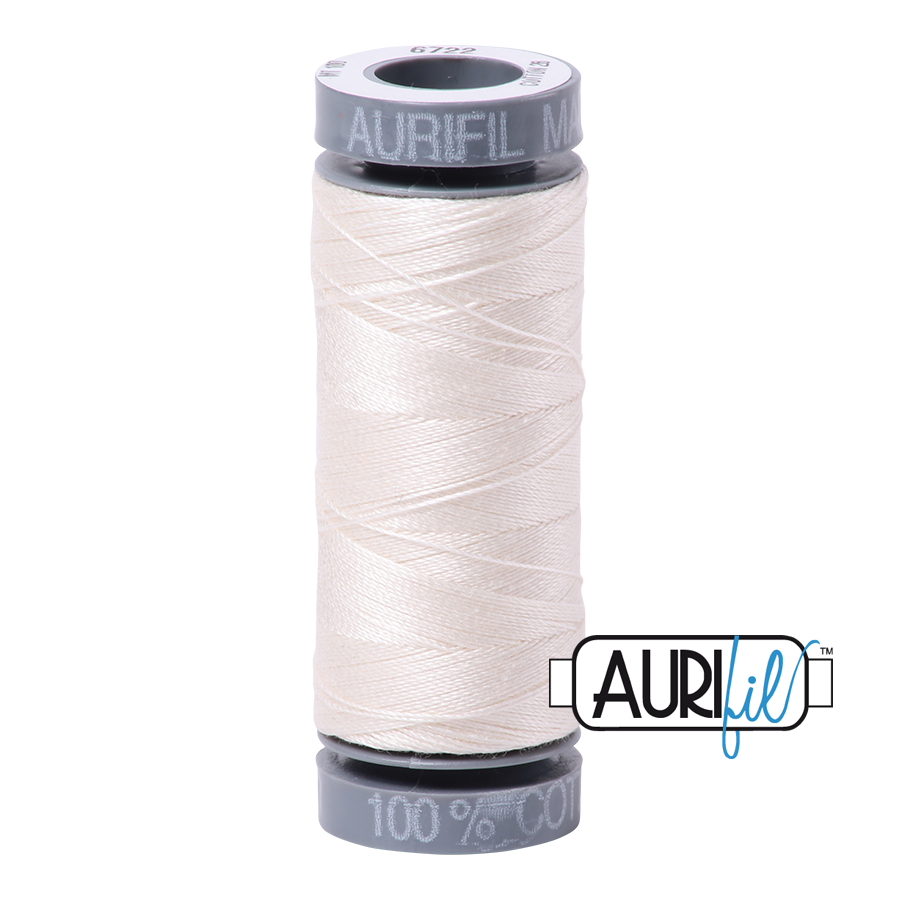 Aurifil 28wt 6722 Sea Biscuit 100% puuvilla -ompelulanka pieni