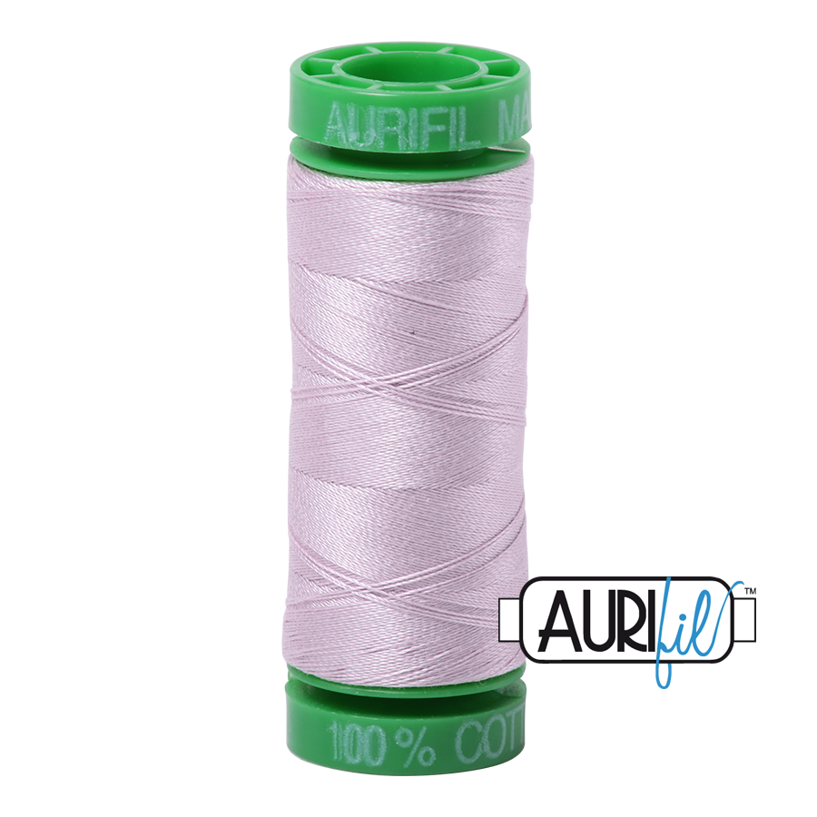 Aurifil 40wt 2564 Pale Lilac 100% puuvilla -ompelulanka pieni
