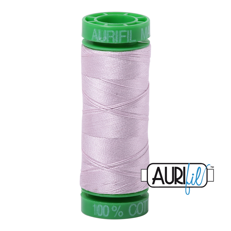 Aurifil 40wt 2564 Pale Lilac 100% puuvilla -ompelulanka pieni