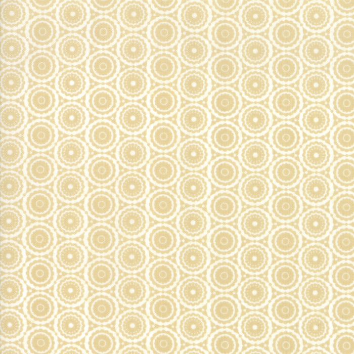 Stiletto-kokoelma Decolette Cachew puuvillakangas – geometrinenkuvioinen kangas, luonnonläheiset sävyt, tilkkutöihin ja ompeluun.