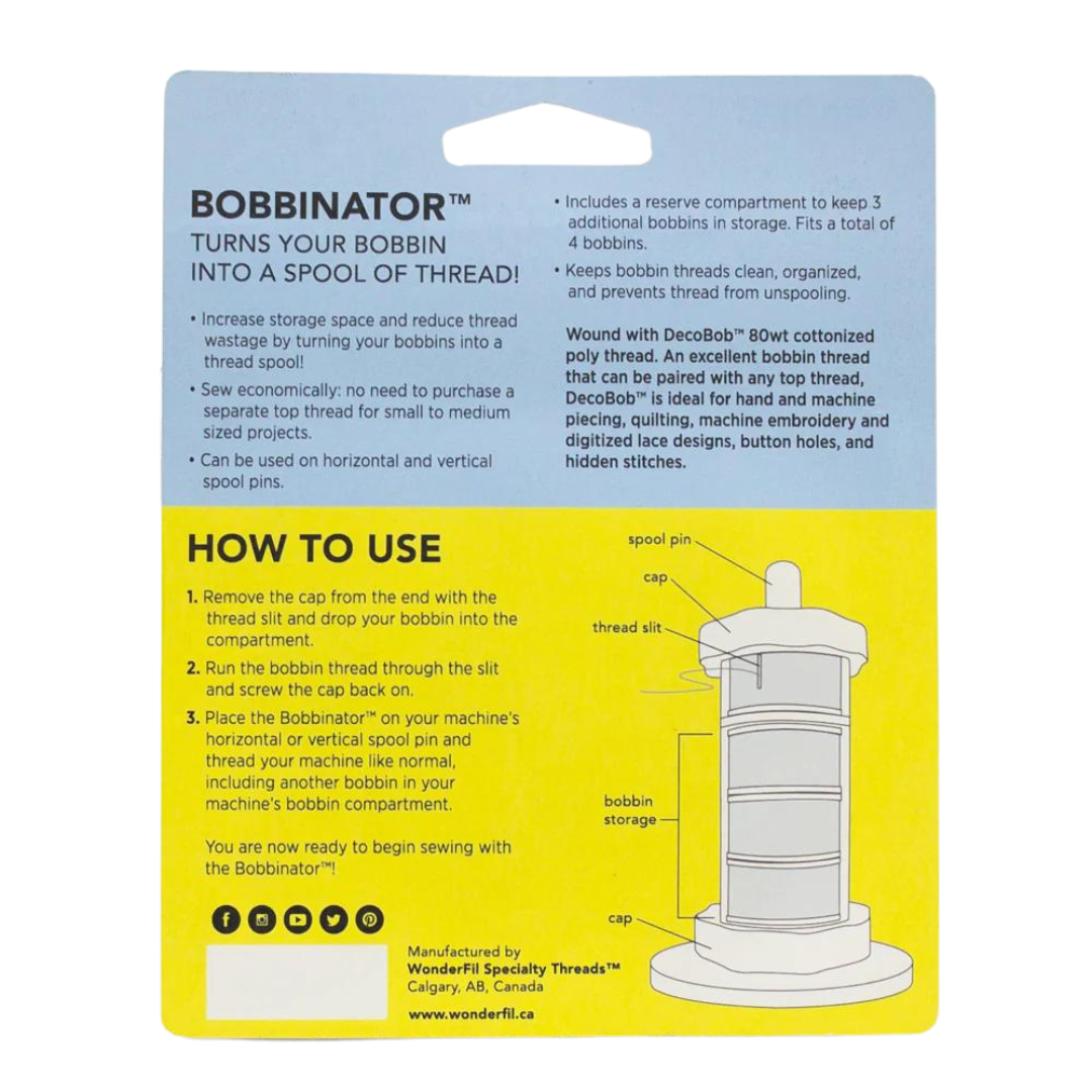 WonderFil DecoBob Bobbinator Class 15 puola 10kpl - beesi