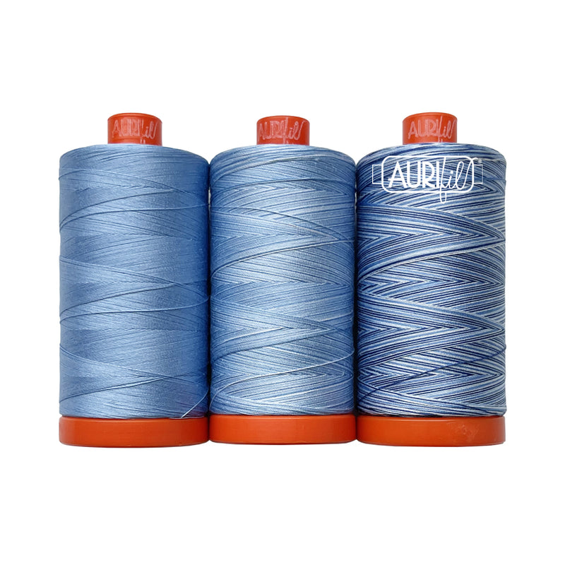 Aurifil Color Builders 2022 Passionflower ompelulankapaketti