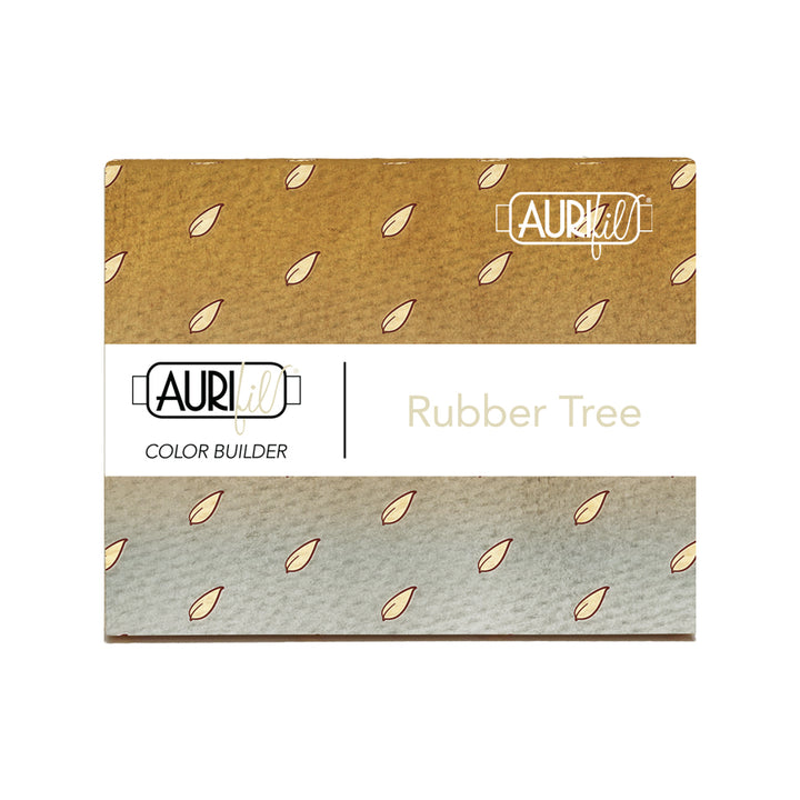 Aurifil Color Builders 2022 Rubber Tree ompelulankapaketti