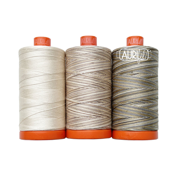 Aurifil Color Builders 2022 Rubber Tree ompelulankapaketti