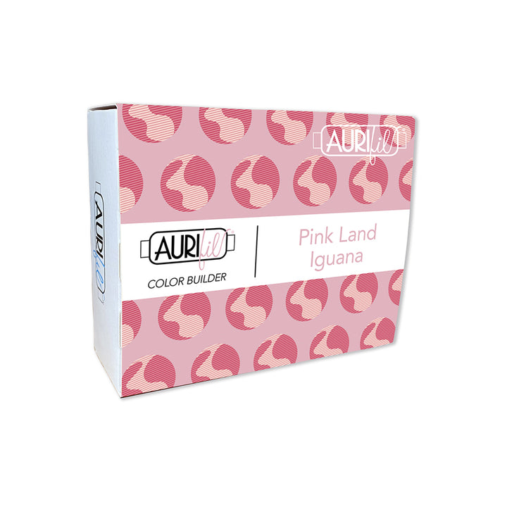 Aurifil Color Builders 2021 Pinkki-iguana ompelulankapaketti Media 3 of 3