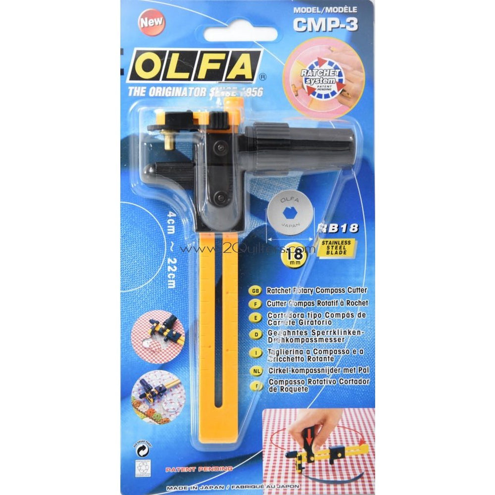 Olfa ympyräleikkuri CMP3
