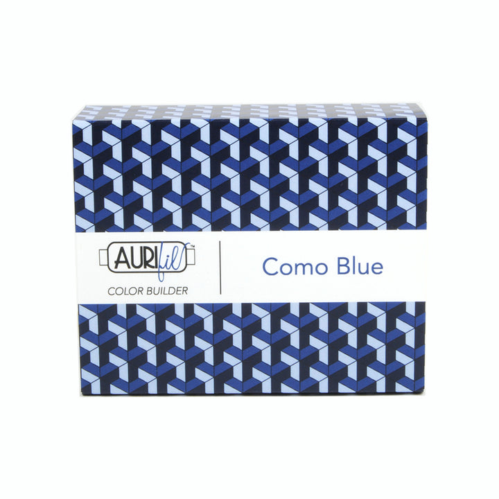 Aurifil Color Builder 50wt Como Blue ompelulankapaketti