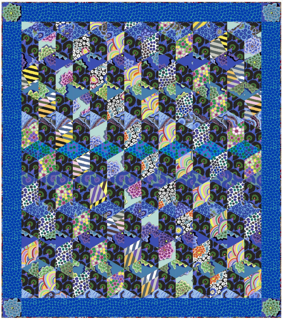 Cool Blocks tilkkutyöohje, Kaffe Fassett Spring 2022 FreeSpirit, ILMAINEN