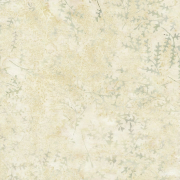 Kathy Engle - Foundations Custard cotton fabric batik