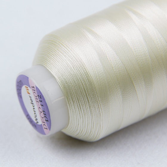 Wonderfil DecoBob 80wt Antique White DB112 ompelulanka