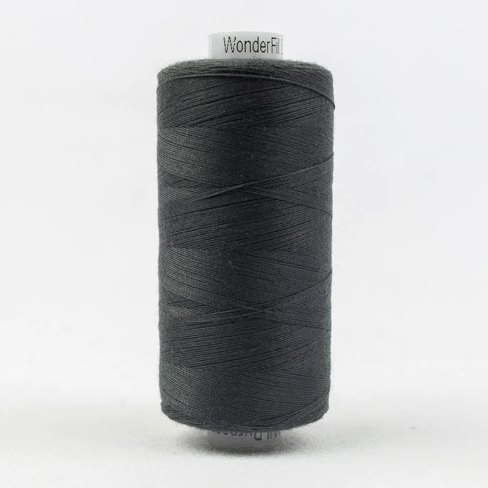 Wonderfil Designer DS136 Grey Asparagus 40wt ompelulanka