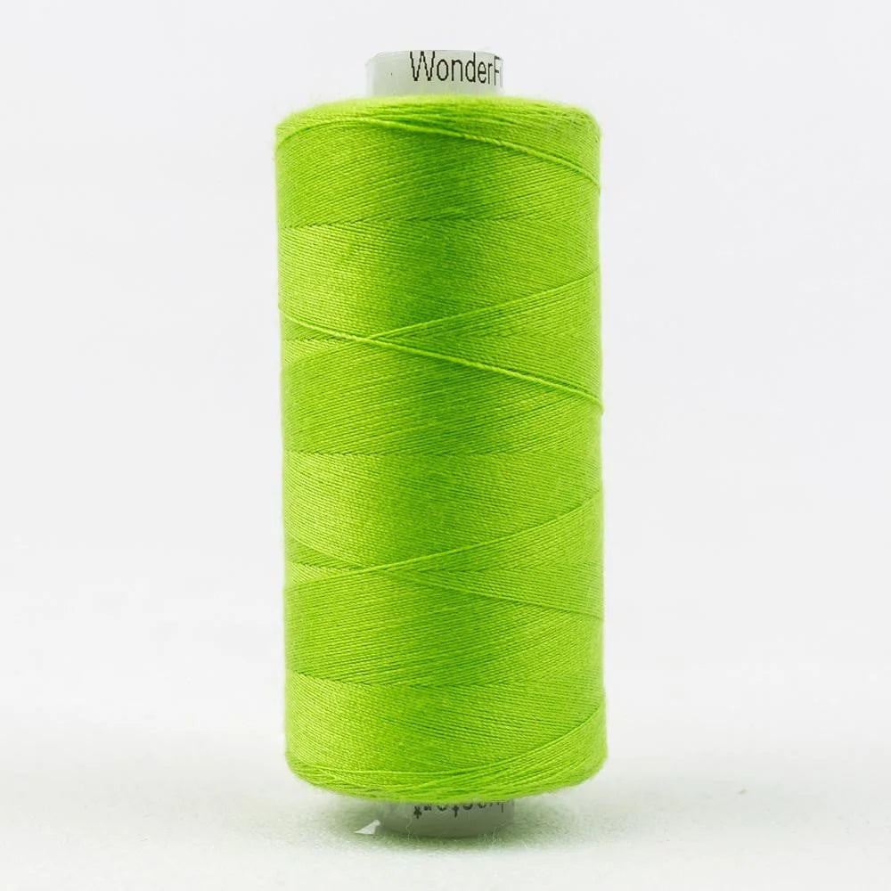 Wonderfil Designer DS195 Chartreuse 40wt ompelulanka