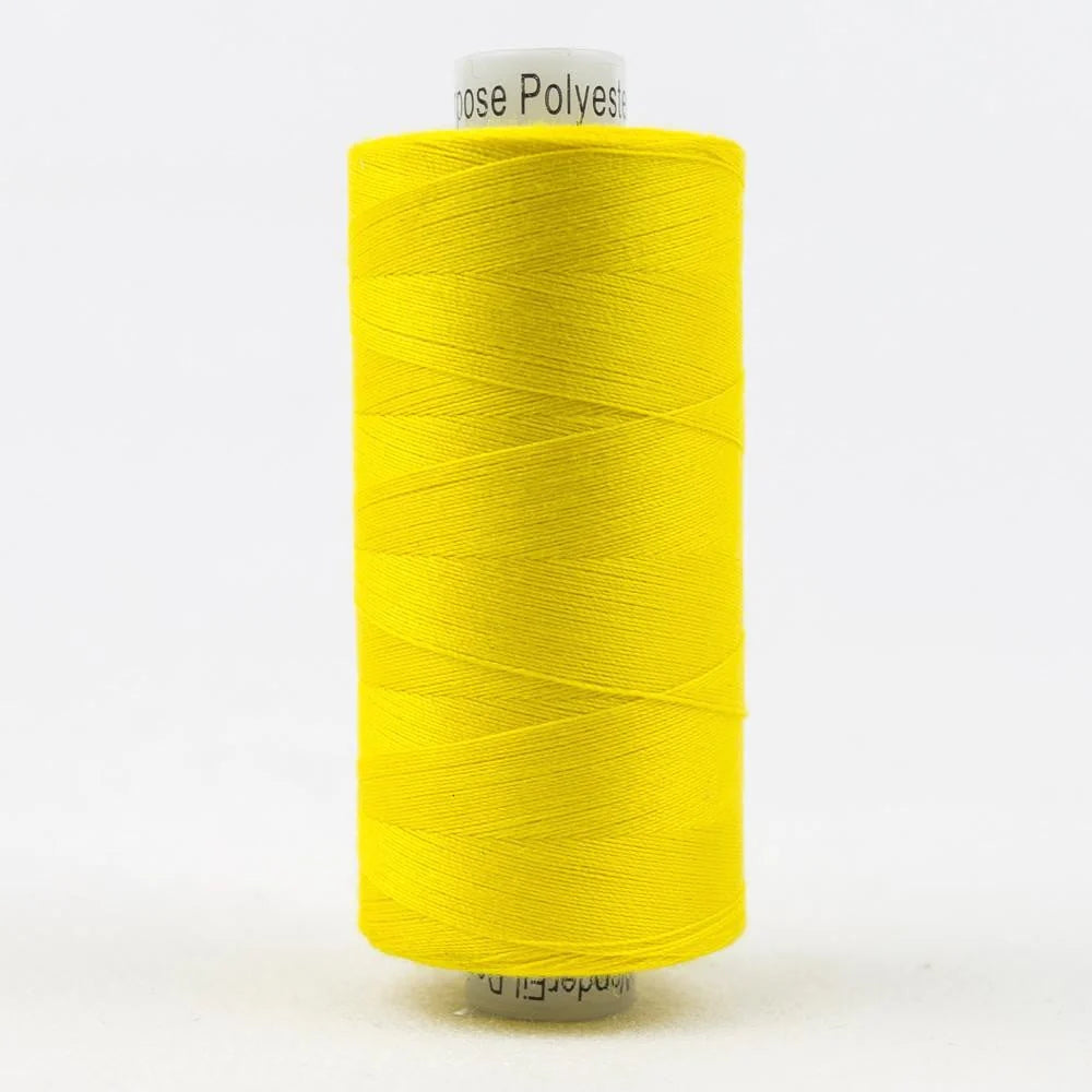 Wonderfil Designer DS823 Yellow 40wt ompelulanka
