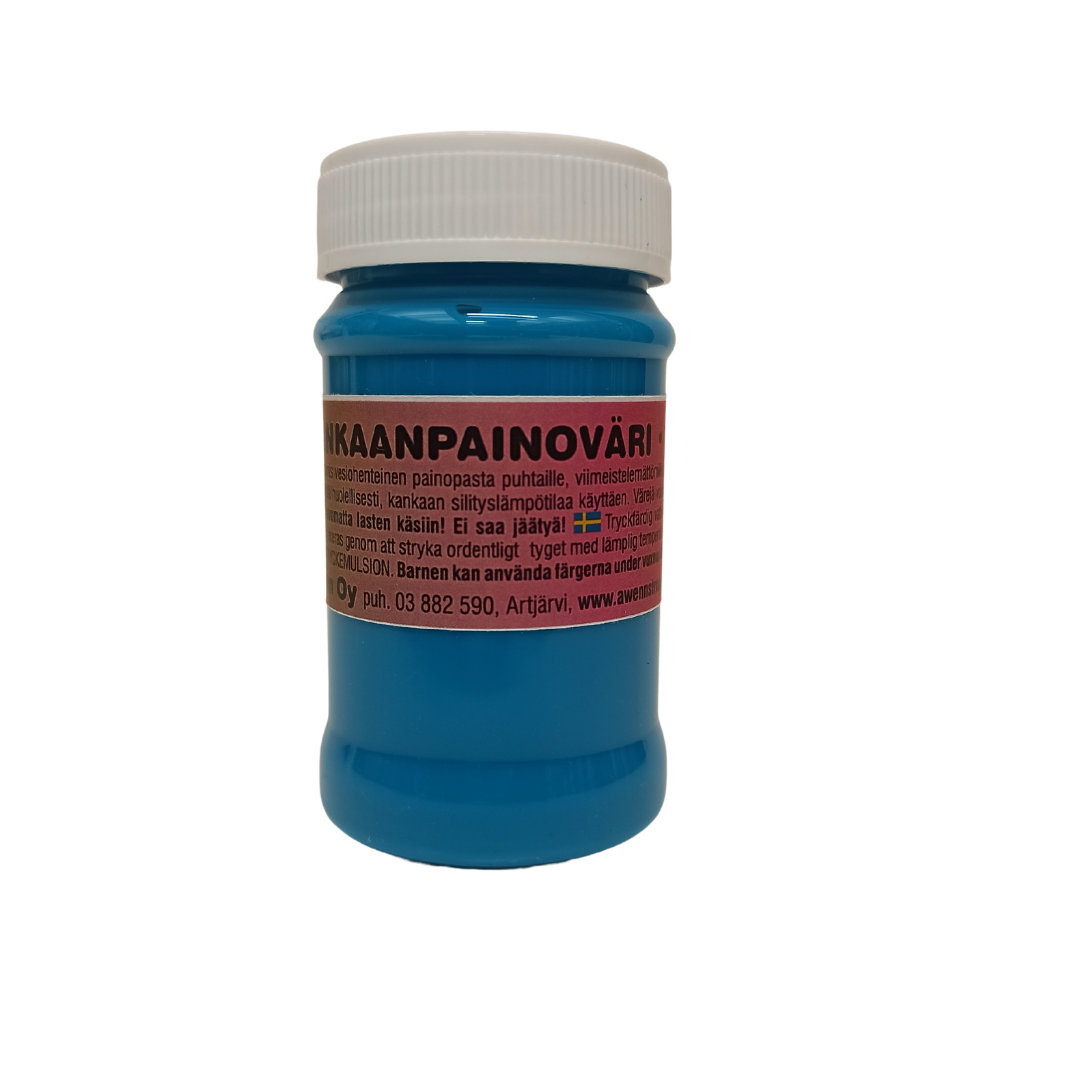 EMO-painoväri vaalea turkoosi 100 G