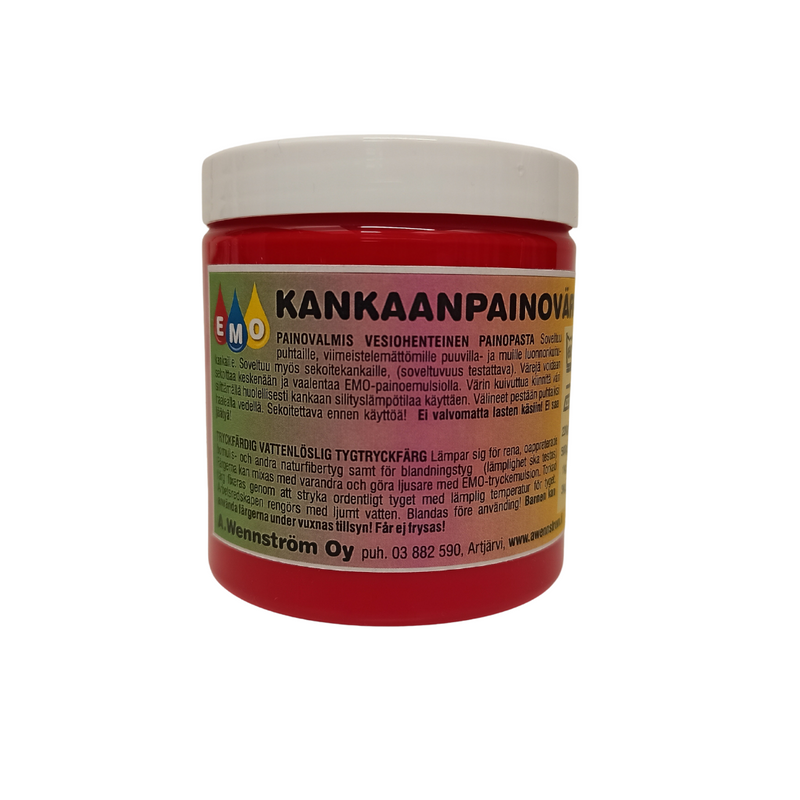 EMO-painoväri joulunpunainen 220 G