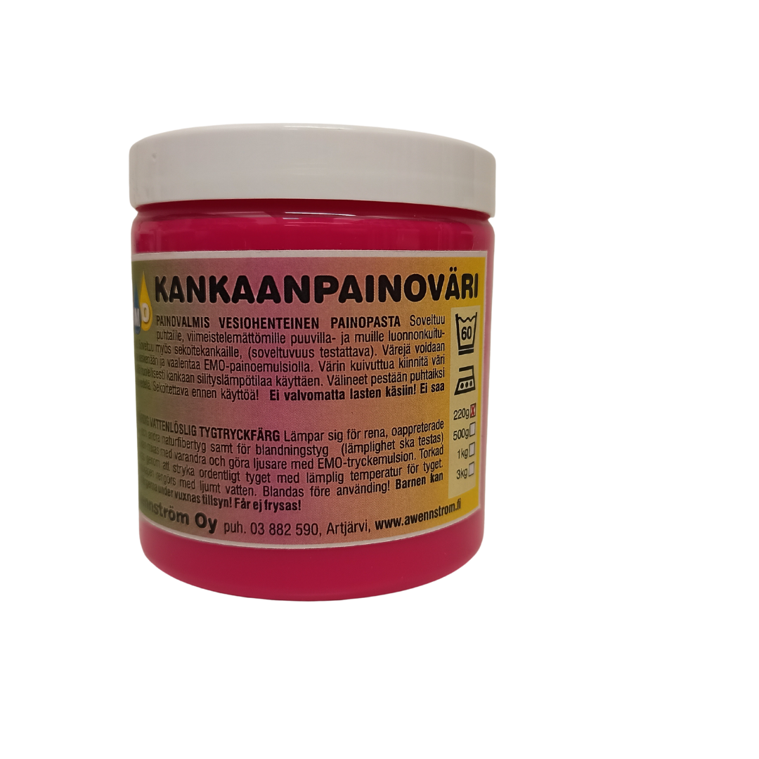 EMO-painoväri pinkki 220 G