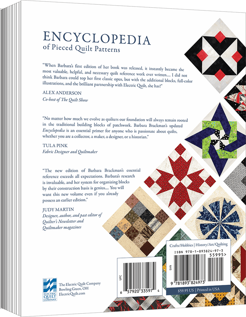 Encyclopedia of Pieced Quilt Patterns - English