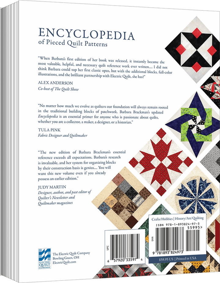 Encyclopedia of Pieced Quilt Patterns - English