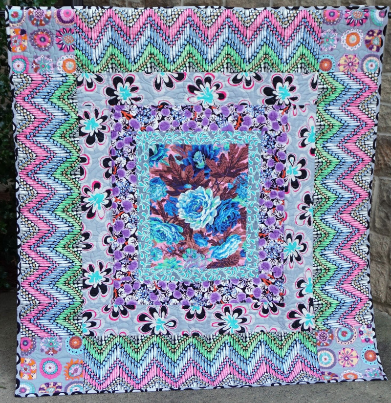 Floral Medallion tilkkutyöohje, Kaffe Fassett Spring 2023 ILMAINEN
