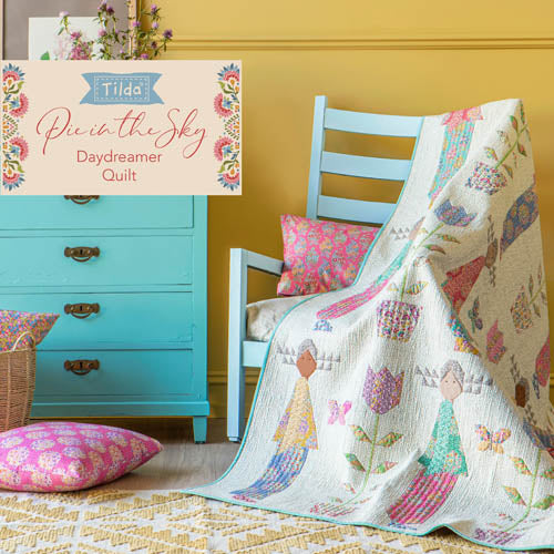 Tilda Pie in the Sky, Daydreamer Quilt Pattern, quilt pattern, FREE