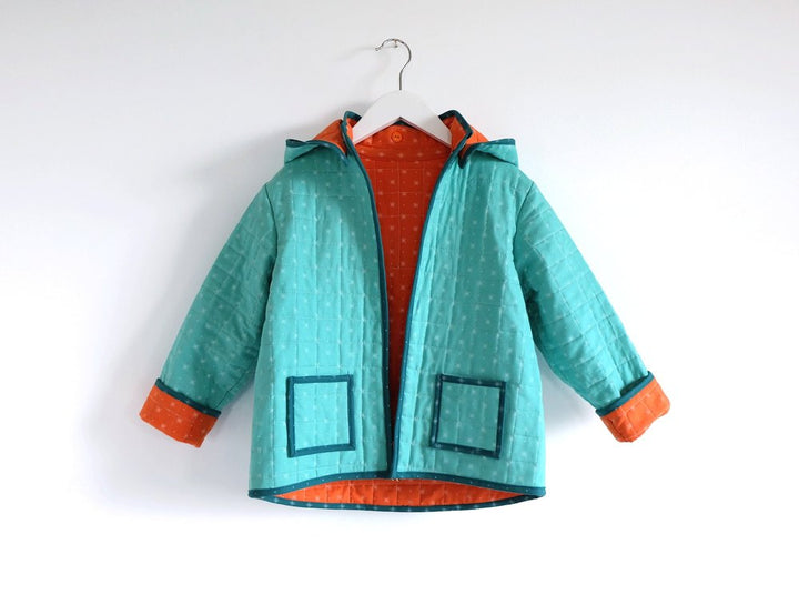 Little Fox Coat Pattern Annie Brady BC-Q001 Pikkukettu takki kaava