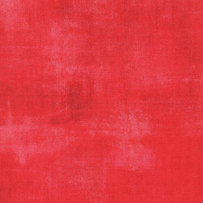 Grunge 30150-254 Flamingo, Moda-kankaiden BasicGreyn suunnittelema laadukas 100% puuvillakangas, punainen