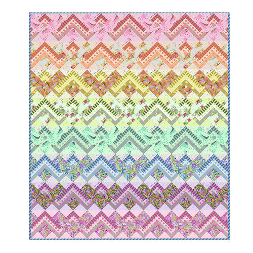 High Voltage Quilt Everglow tilkkutyöohje - Tula Pink ILMAINEN